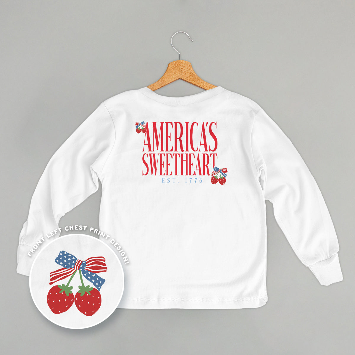 America's Sweetheart (Kids Back Print)