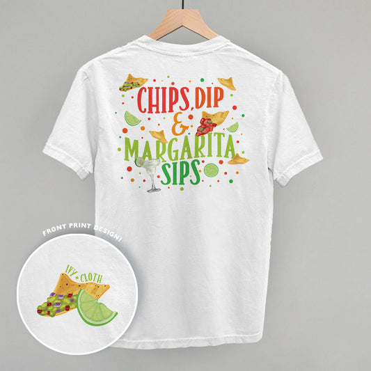 Chips, Dip & Margarita Sips (Back Print)