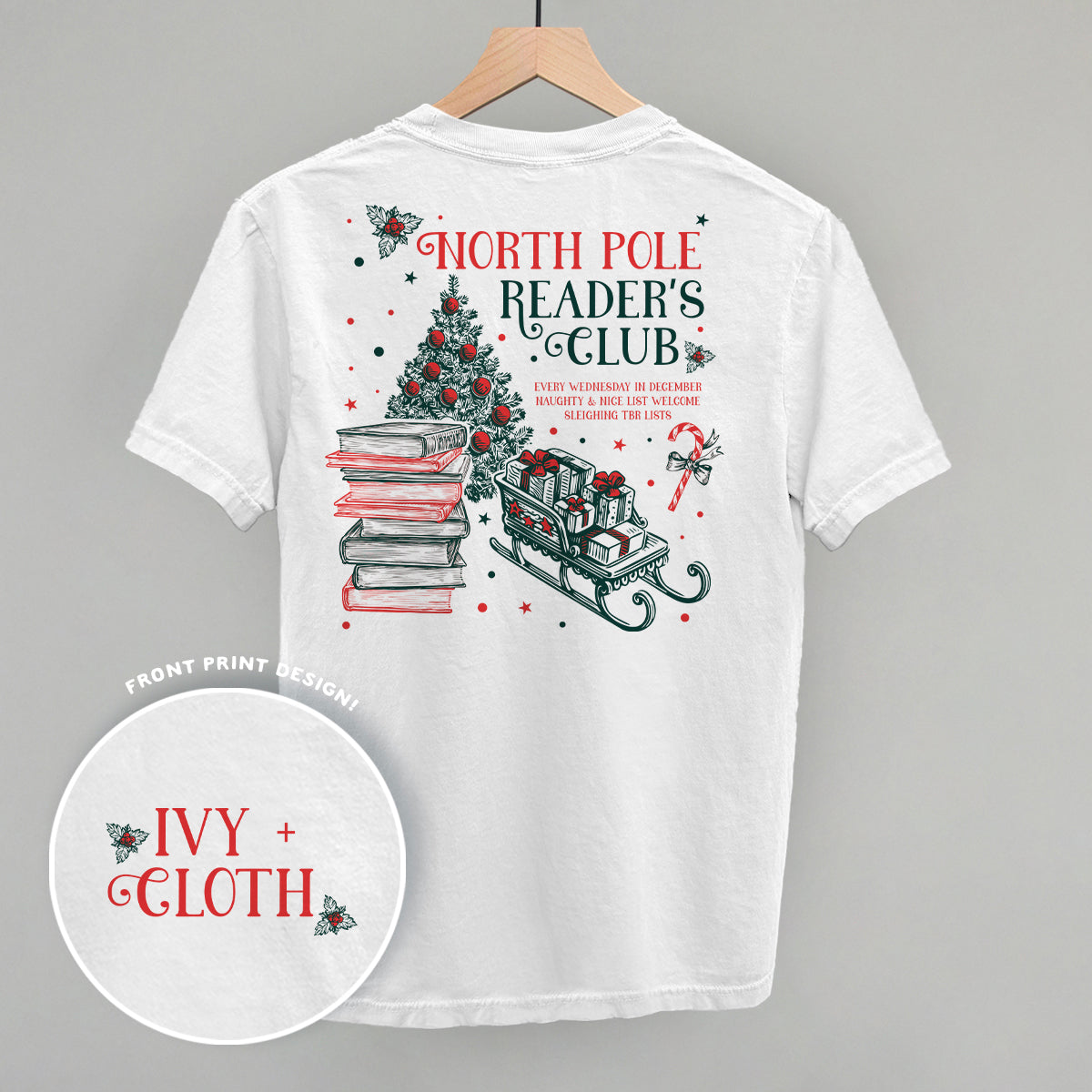 North Pole Reader's Club (Back Print)