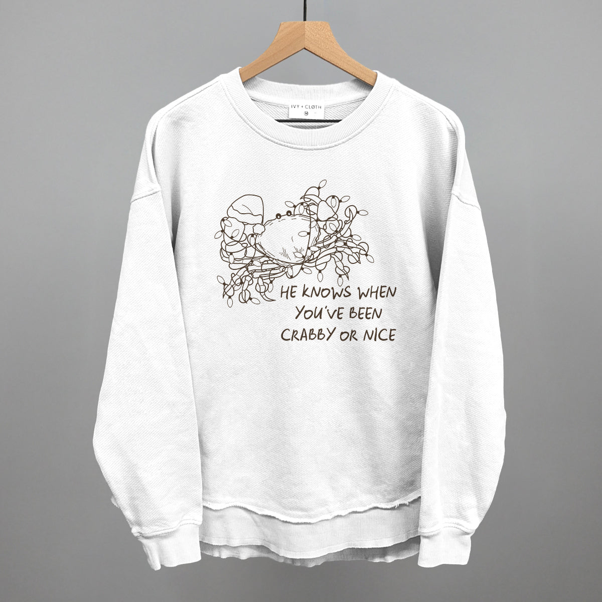 He Knows When You've Been Crabby Or Nice