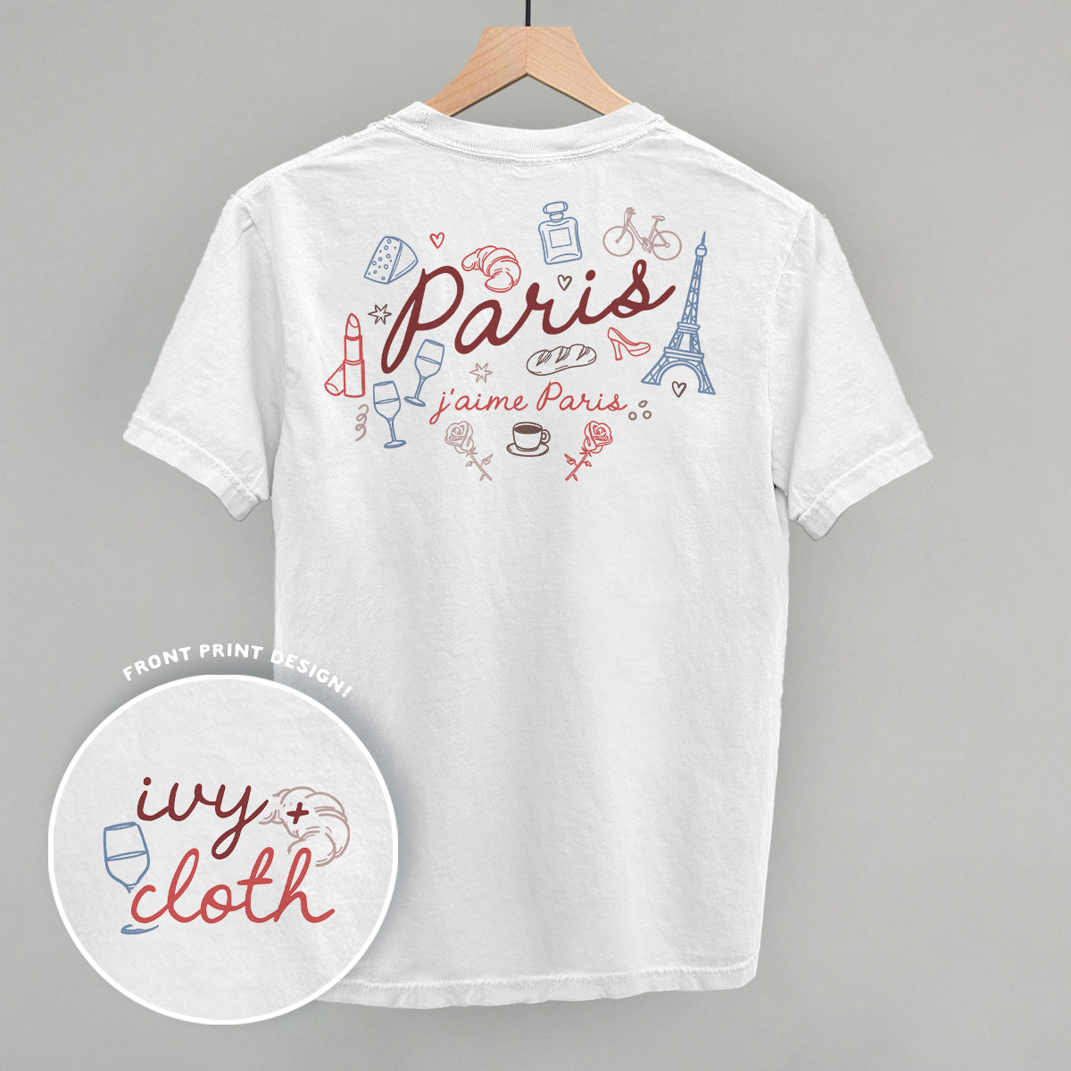 Paris Doodles (Back Print)