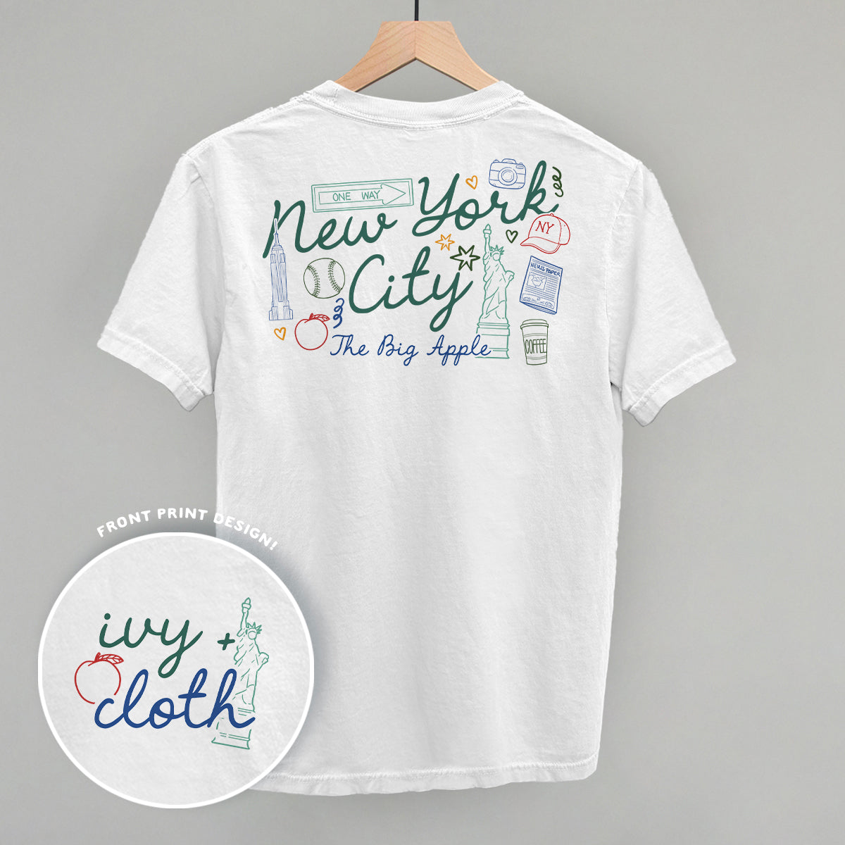 New York City Doodles (Back Print)