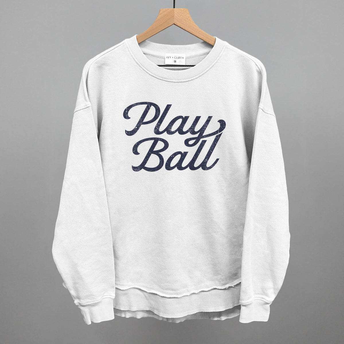 Play Ball (Vintage Script)