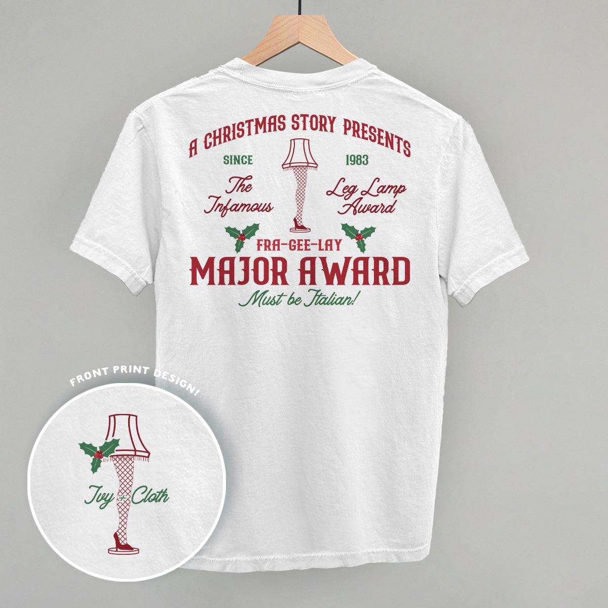 Major Award Leg Lamp (Back Print)