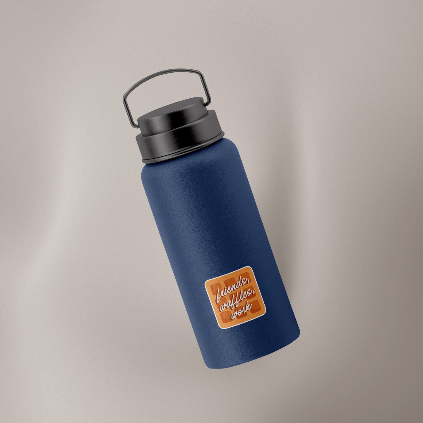 Friends, Waffles, Work (Decal)