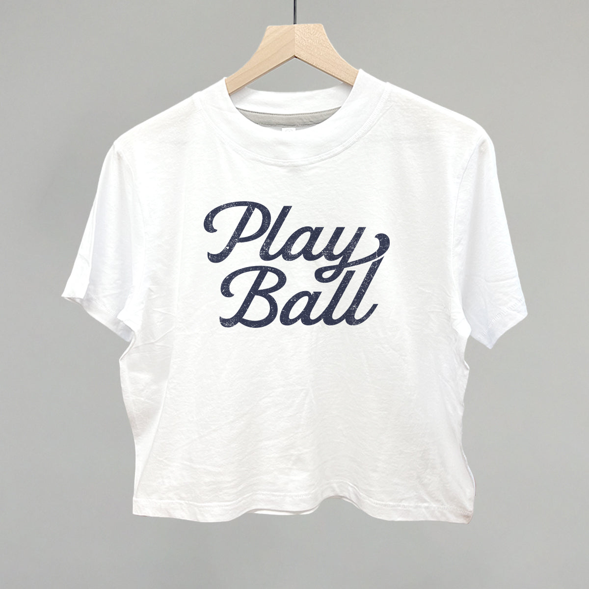 Play Ball (Vintage Script)