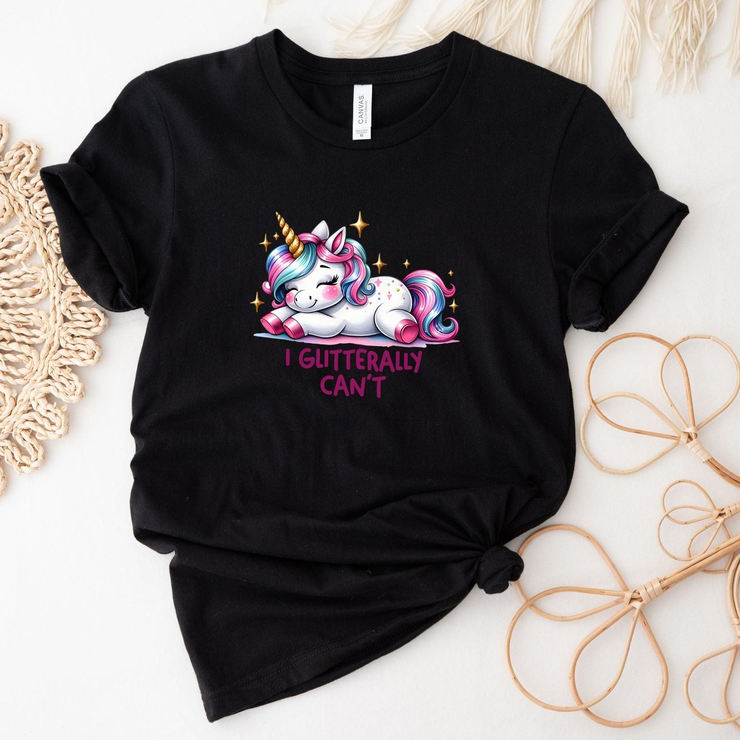 I Glitterally Can't T-Shirt