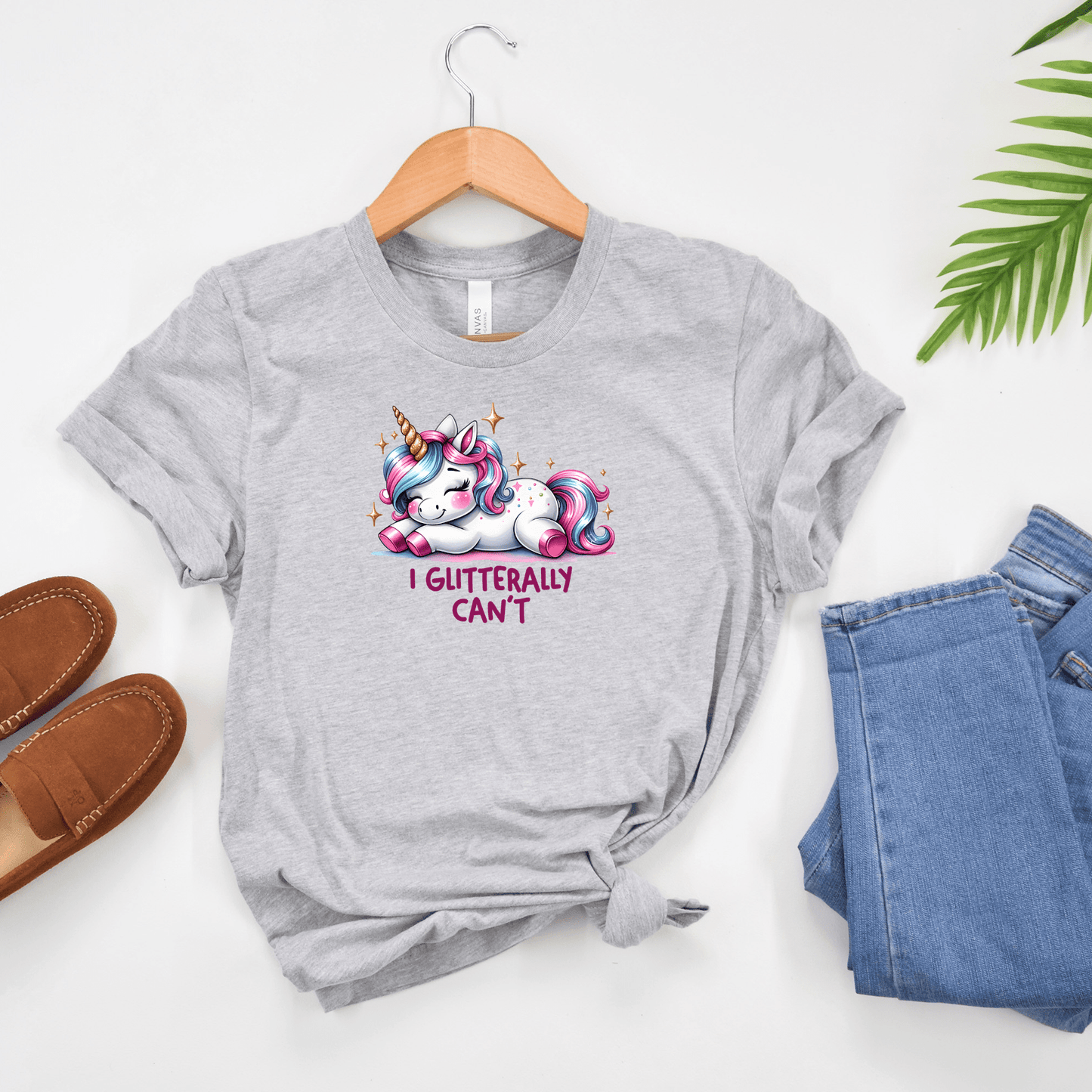 I Glitterally Can't T-Shirt