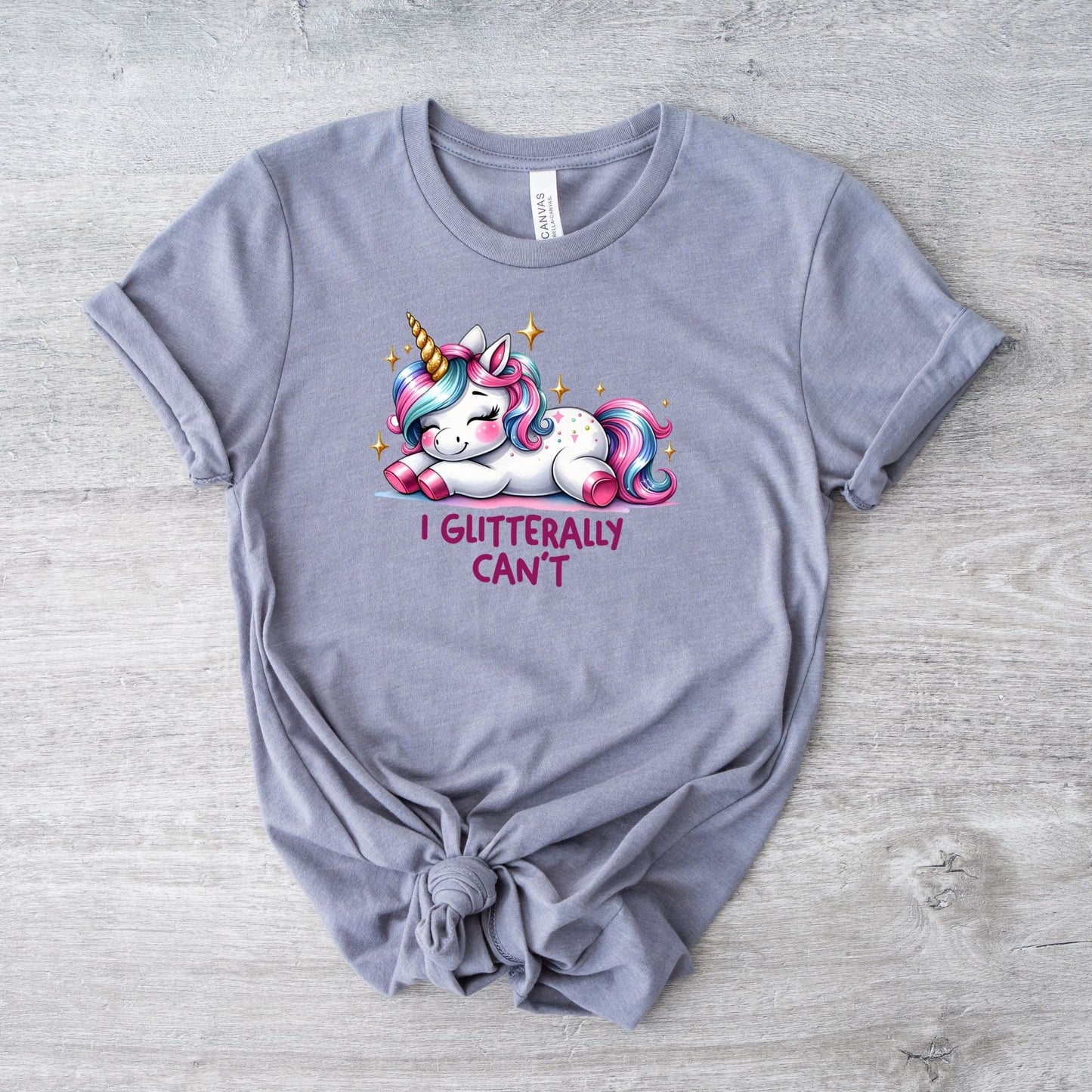 I Glitterally Can't T-Shirt