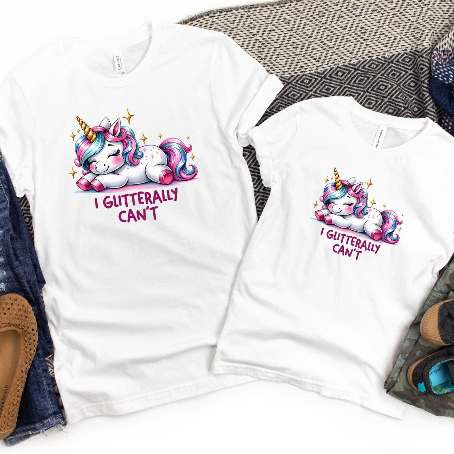 I Glitterally Can't T-Shirt