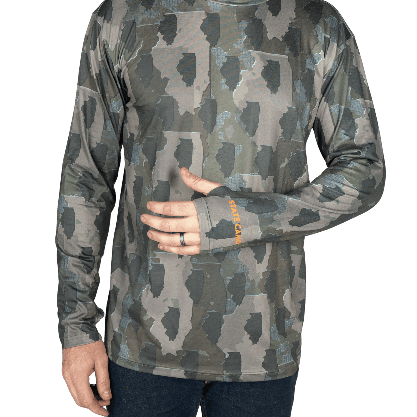 Illinois Camo Long Sleeve