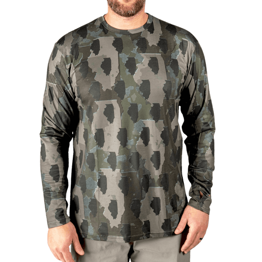 Illinois Camo Long Sleeve