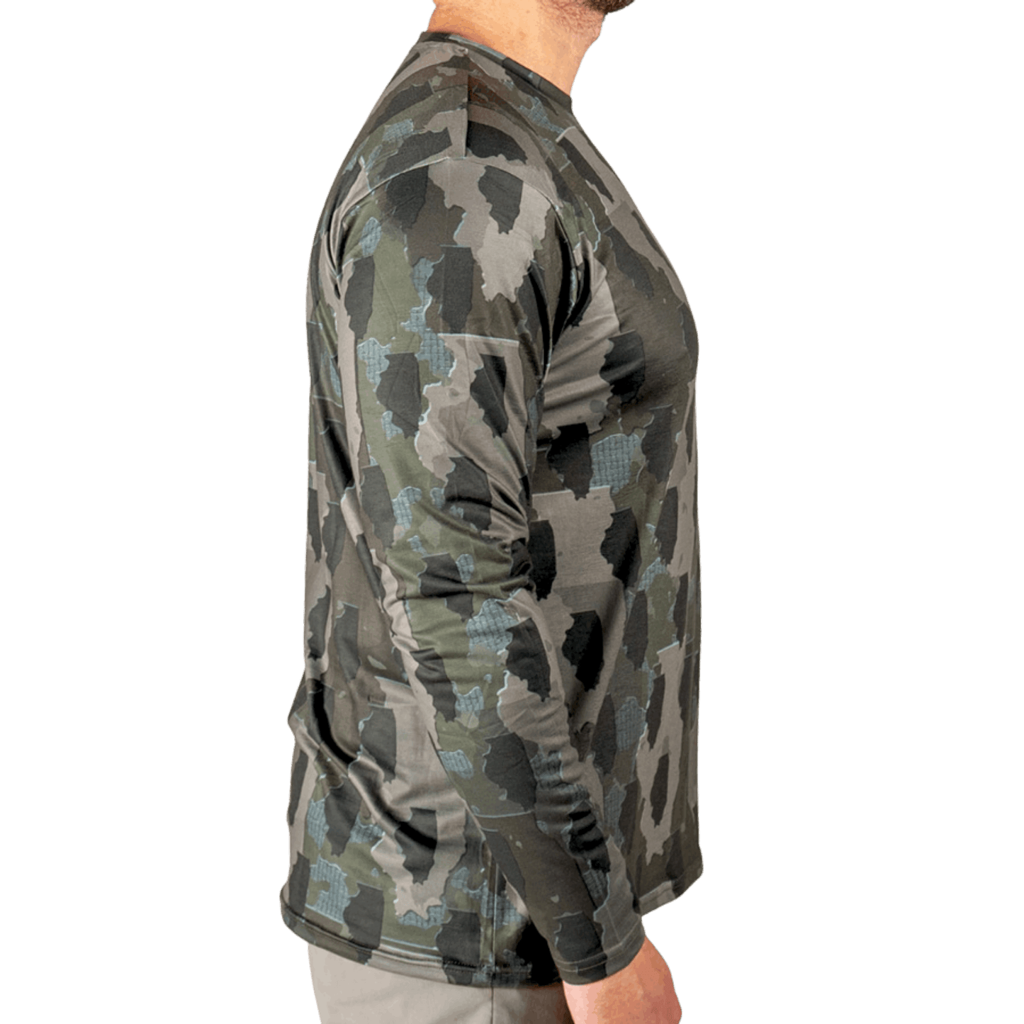 Illinois Camo Long Sleeve