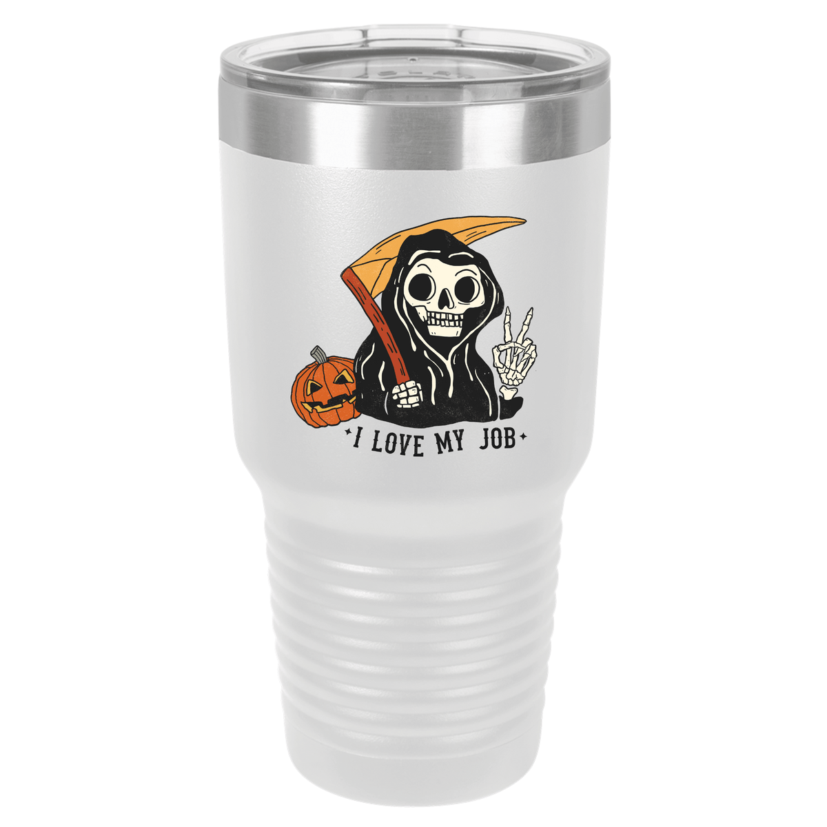 I Love My Job Halloween | Polar Camel Tumbler