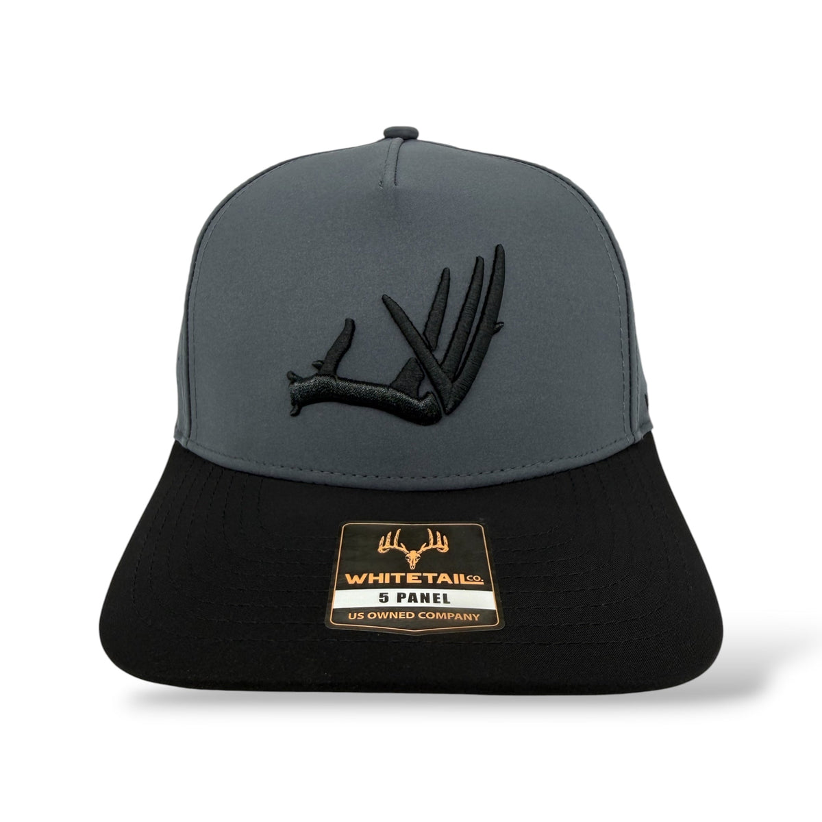 Whitetail Co. | Shed | Performance Die Cut | Grey/Black