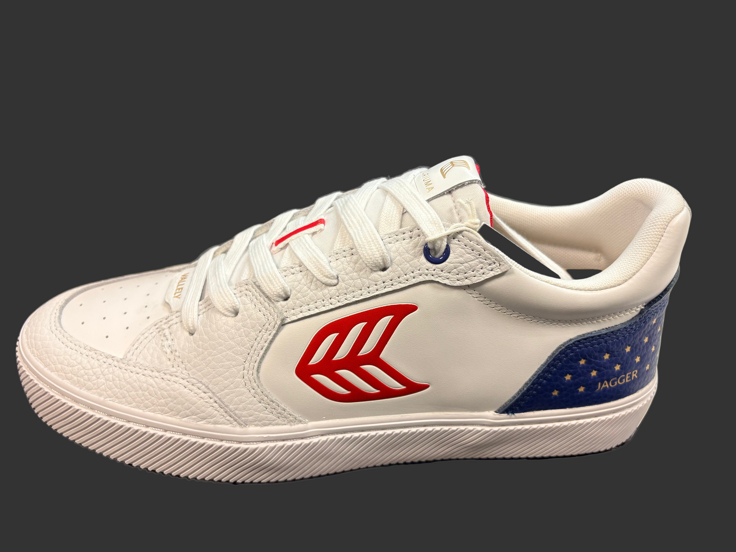 CARIUMA VALLELY PRO Jagger 2024 White Leather Skate Shoes [autograph option]