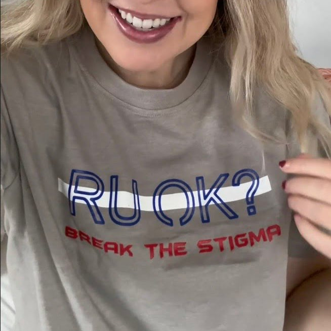 Stigma Breaking Unisex Tee - White Line