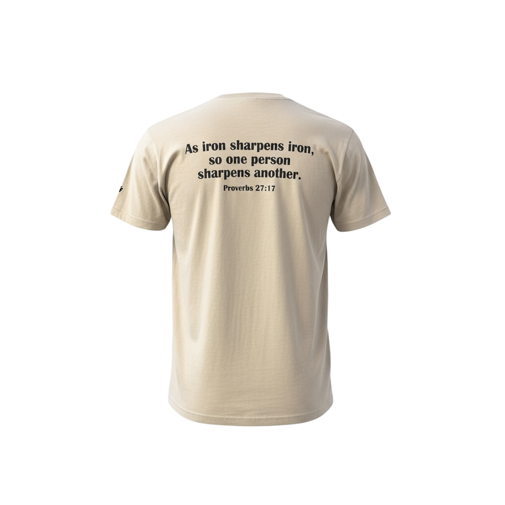 Iron Sharpens Iron Adult T-Shirt