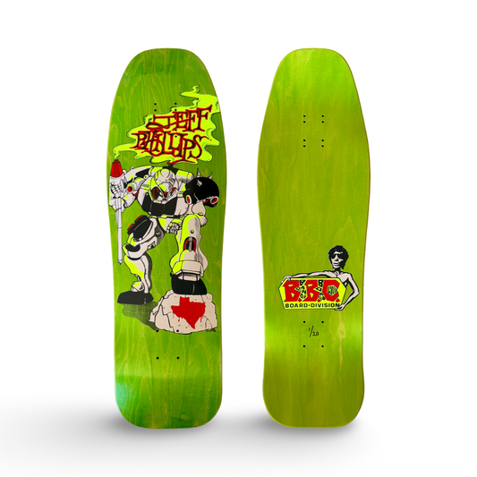 Jeff Phillips BBC Gundam Limited Edition, HAND-PAINTED Deck (1 of 20)