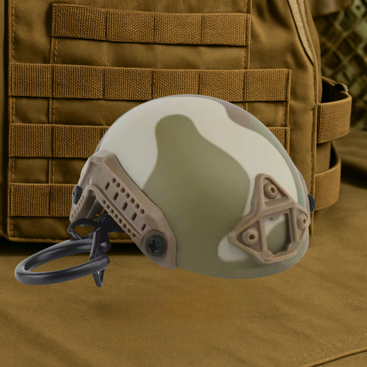 Tactical Helmet Bottle Opener Keychain - Pop Smoke Edition