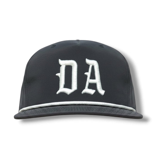 DA PUFF 5 PANEL SNAPBACK (CHARCOAL)