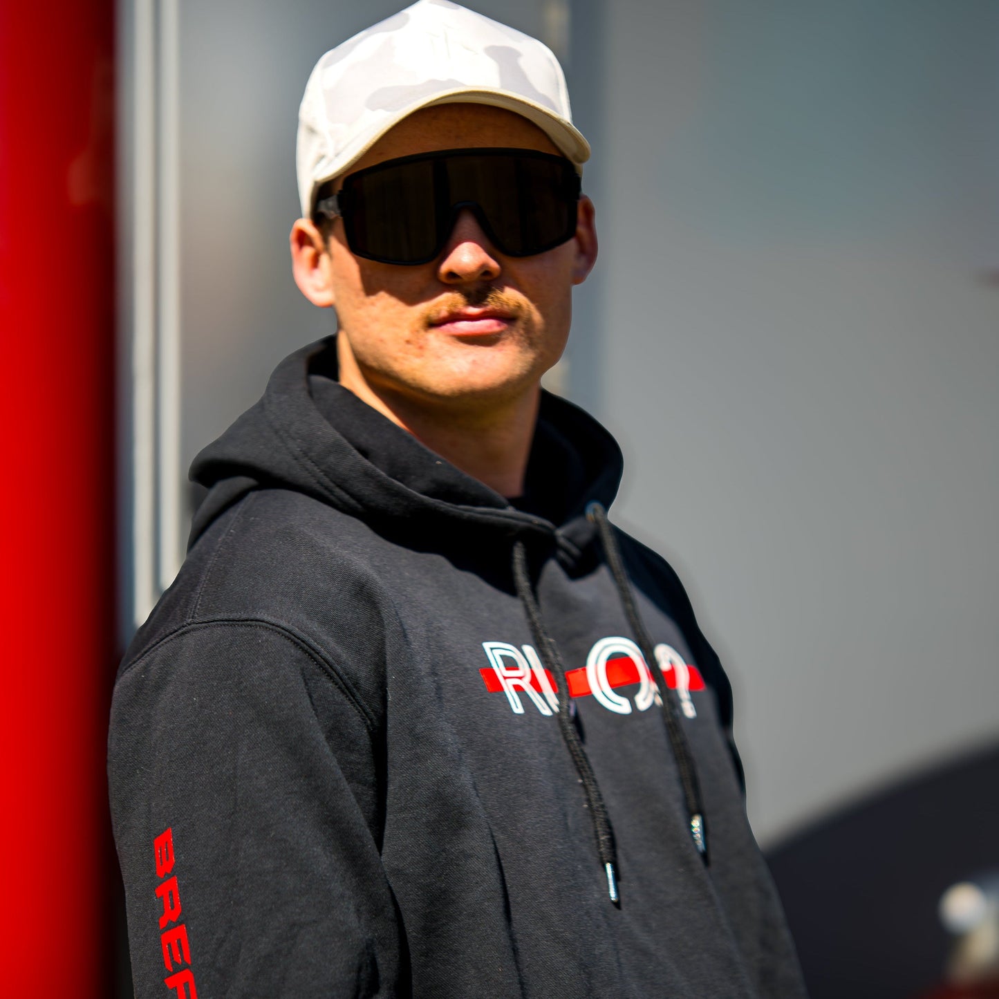 Stigma Breaking Hoodie - Red Line