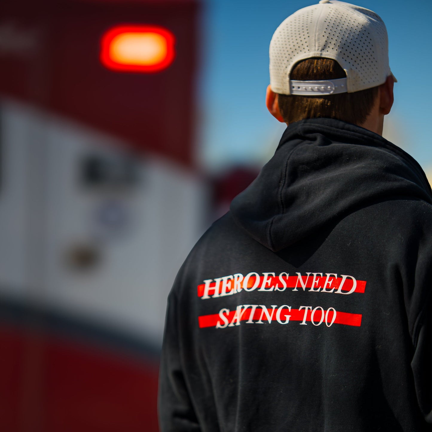 Stigma Breaking Hoodie - Red Line