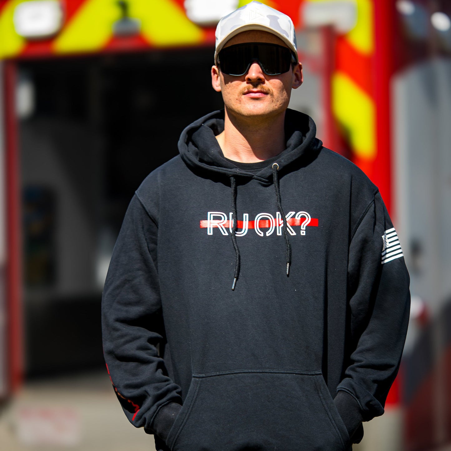 Stigma Breaking Hoodie - Red Line