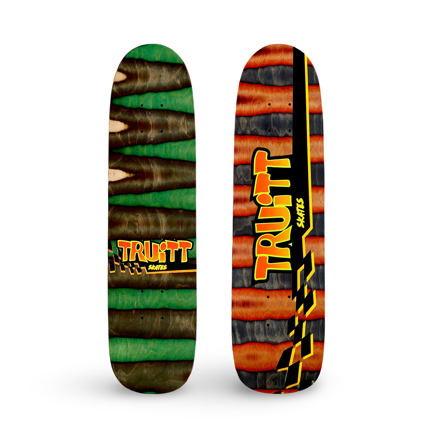 Truitt Skates Spectrum FREESTYLE Deck 7.3” x 28” HAND-PAINTED & AUTOGRAPHED (1 of 1)