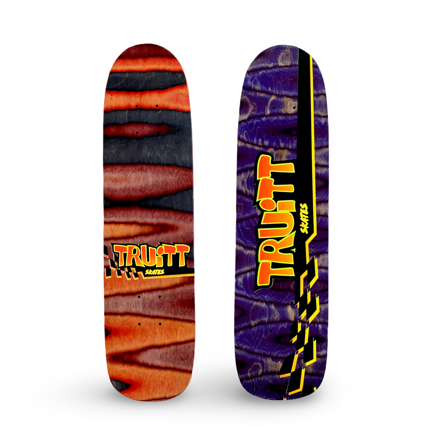 Truitt Skates Spectrum FREESTYLE Deck 7.3” x 28” HAND-PAINTED & AUTOGRAPHED (1 of 1)