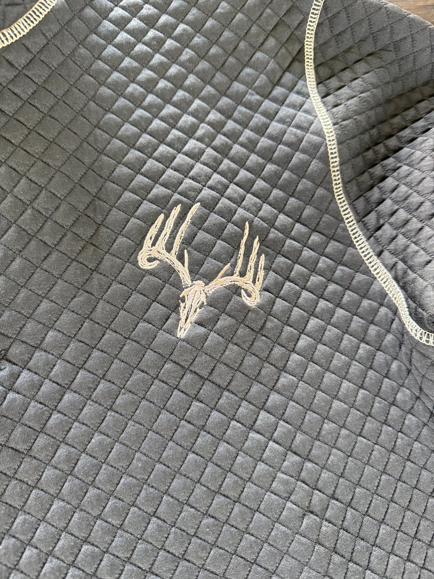 Whitetail Co. Rut Line Waffle 1/4 Button Sweatshirt