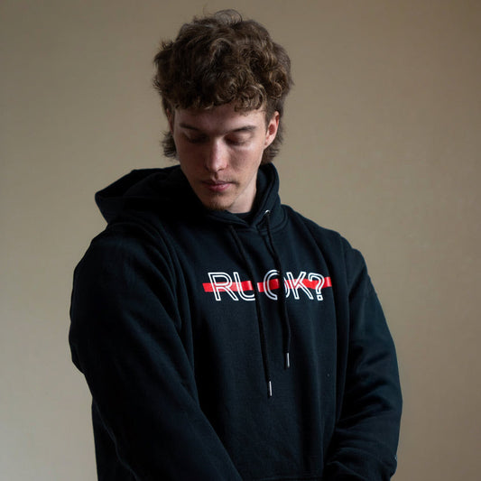Stigma Breaking Hoodie- Red Line