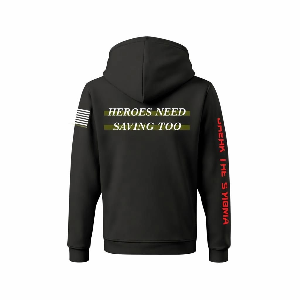 Stigma Breaking Hoodie- Green Line