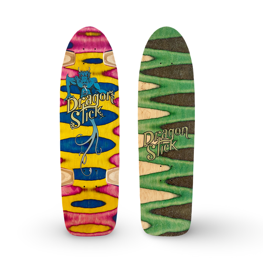 Dragon Stick ONE-OF-A-KIND & HAND-PAINTED CRUISER Deck 8.5”x31” (1 of 1)