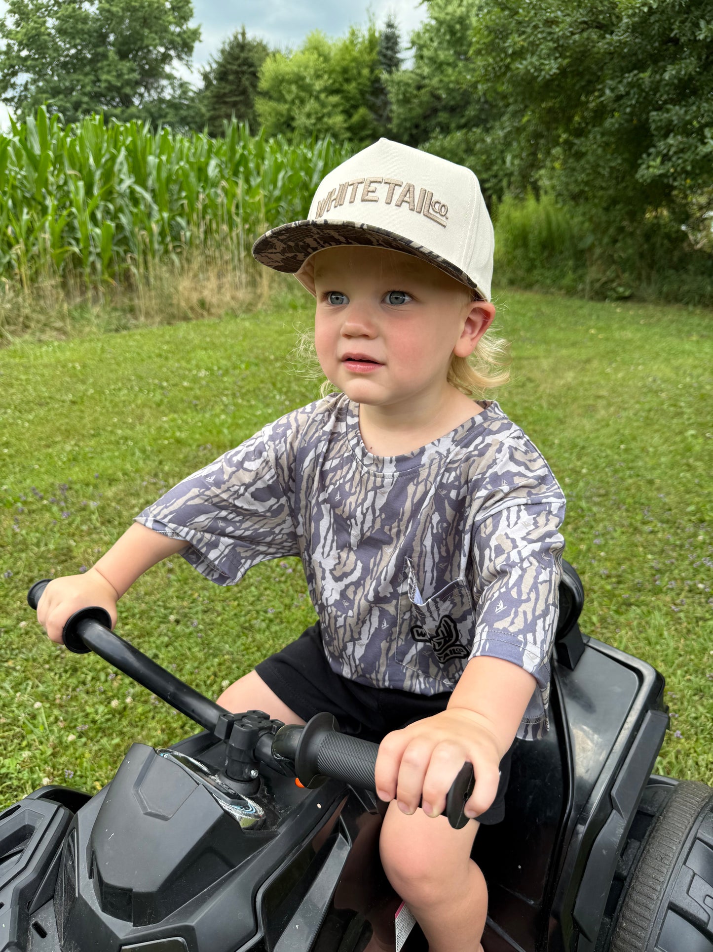 Whitetail Co. Youth Washed Brim Trucker