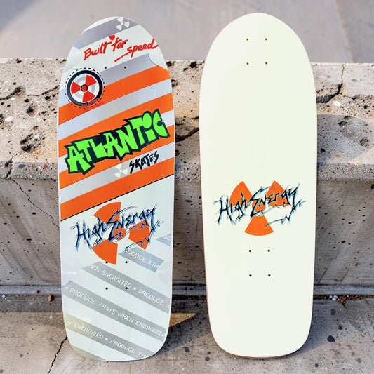 Atlantic Radioactive (Dorsey Truitt Tribute) Limited Edition, HAND-PAINTED Deck 10”x30” (1 of 15)