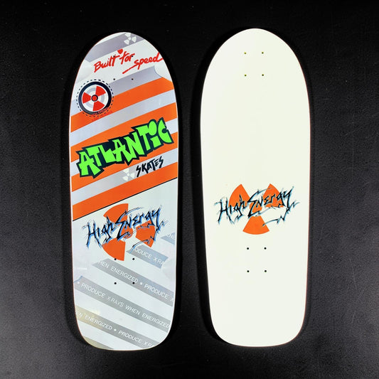 Atlantic Radioactive (Dorsey Truitt Tribute) Limited Edition, HAND-PAINTED Deck 10”x30” (1 of 15)