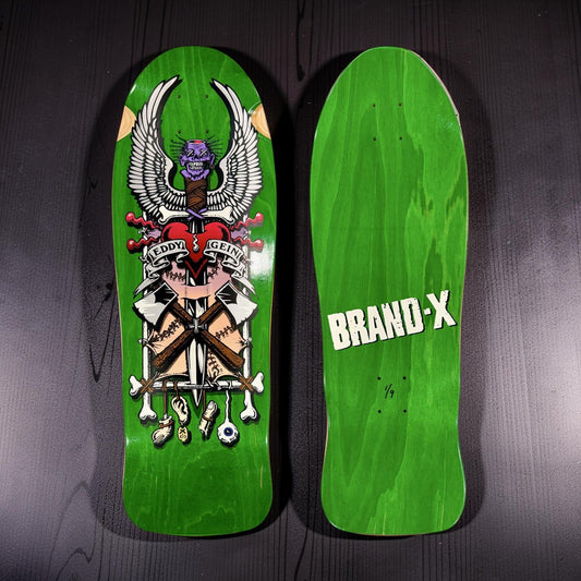 Ed Gein, Limited Edition, Hand-Painted STAIN Deck 10"x30" (1 of 9)