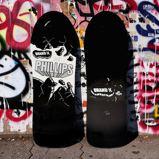 Jeff Phillips BREAKOUT Limited Edition Series, HAND-PAINTED Metallic Deck (1 of 10)