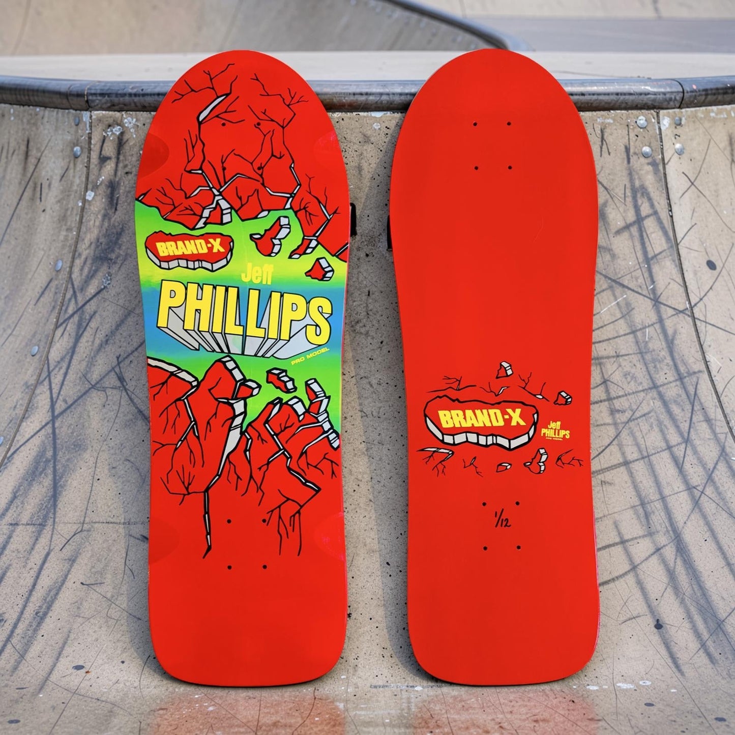 Jeff Phillips BREAKOUT Limited Edition Series, HAND-PAINTED Deck (1 of 12)