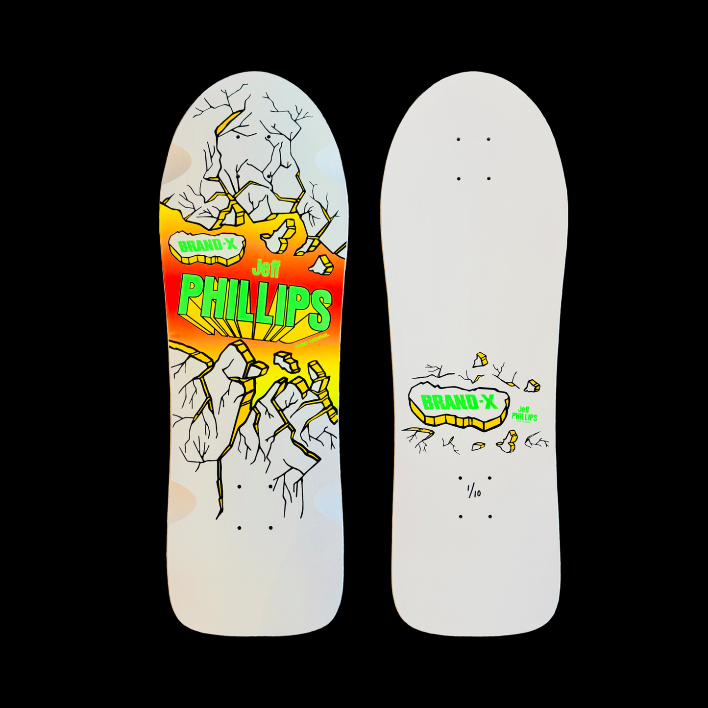 Jeff Phillips BREAKOUT Limited Edition Series, HAND-PAINTED Deck