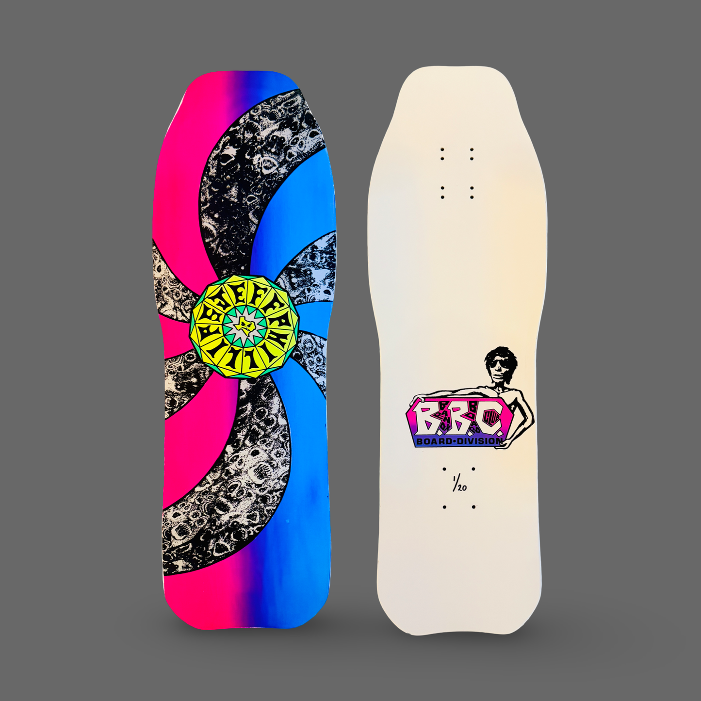 Jeff Phillips SPIRAL Limited Edition, HAND-PAINTED BBC Deck (1 of 20)