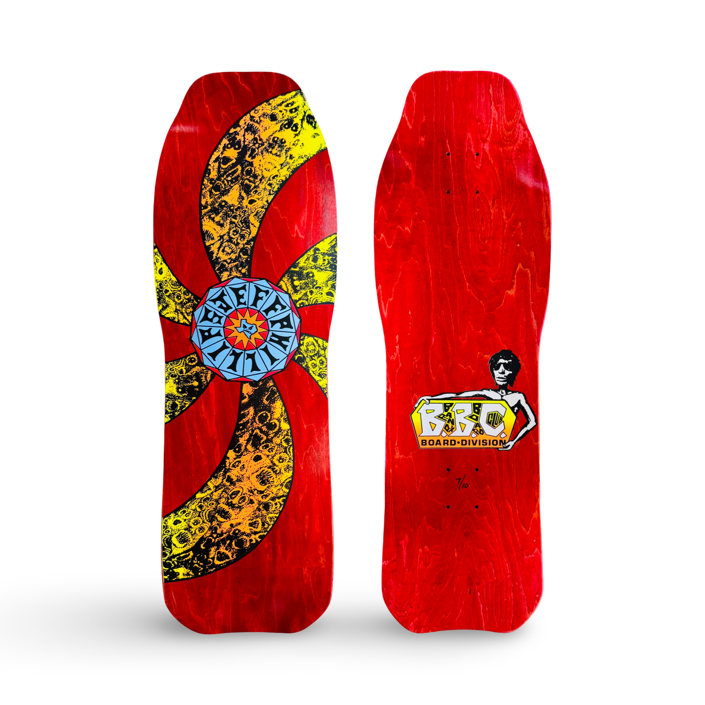 Jeff Phillips SPIRAL Limited Edition, HAND-PAINTED BBC Deck (1 of 10)