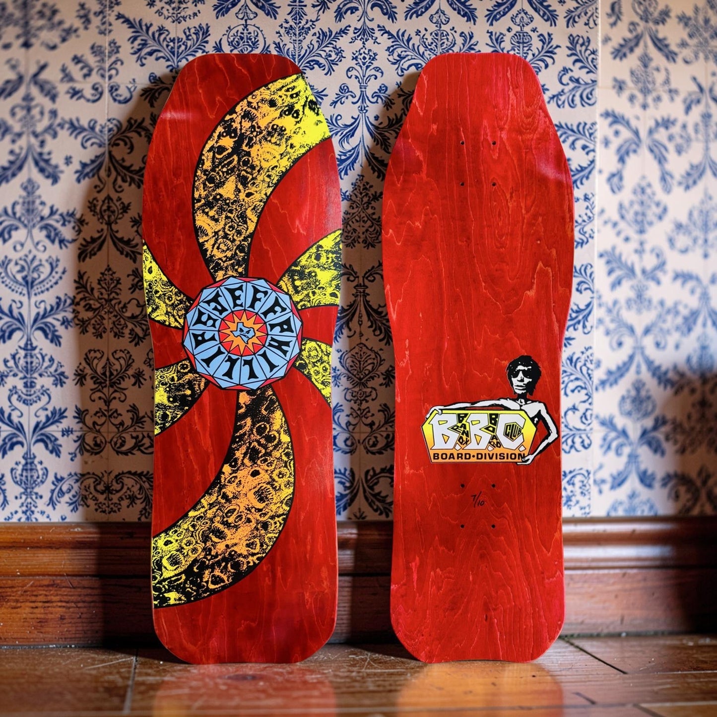 Jeff Phillips SPIRAL Limited Edition, HAND-PAINTED BBC Deck (1 of 10)