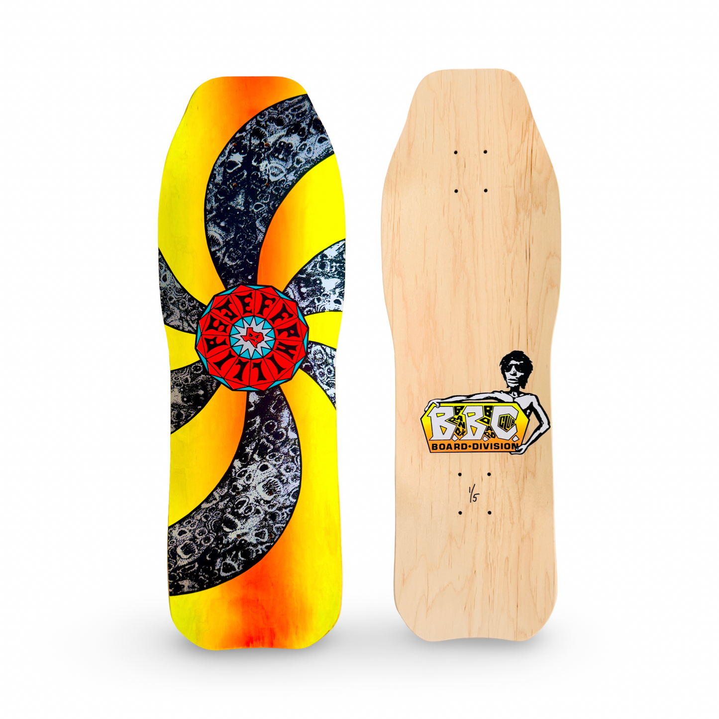 Jeff Phillips SPIRAL Limited Edition, HAND-PAINTED BBC Deck (1 of 5)