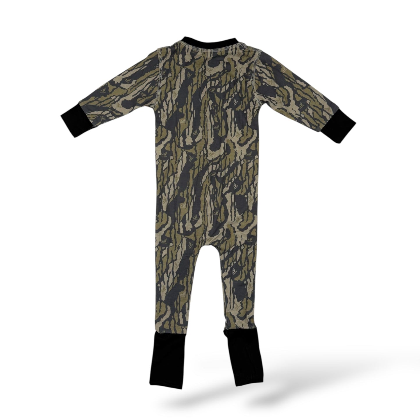 New !!! Whitetail Co. Old Tree Bark Footy Pajamas