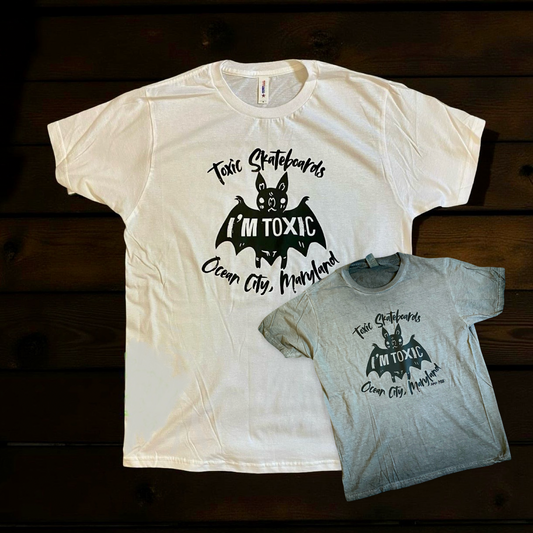 Toxic Skates Bat Shirt or Hoodie