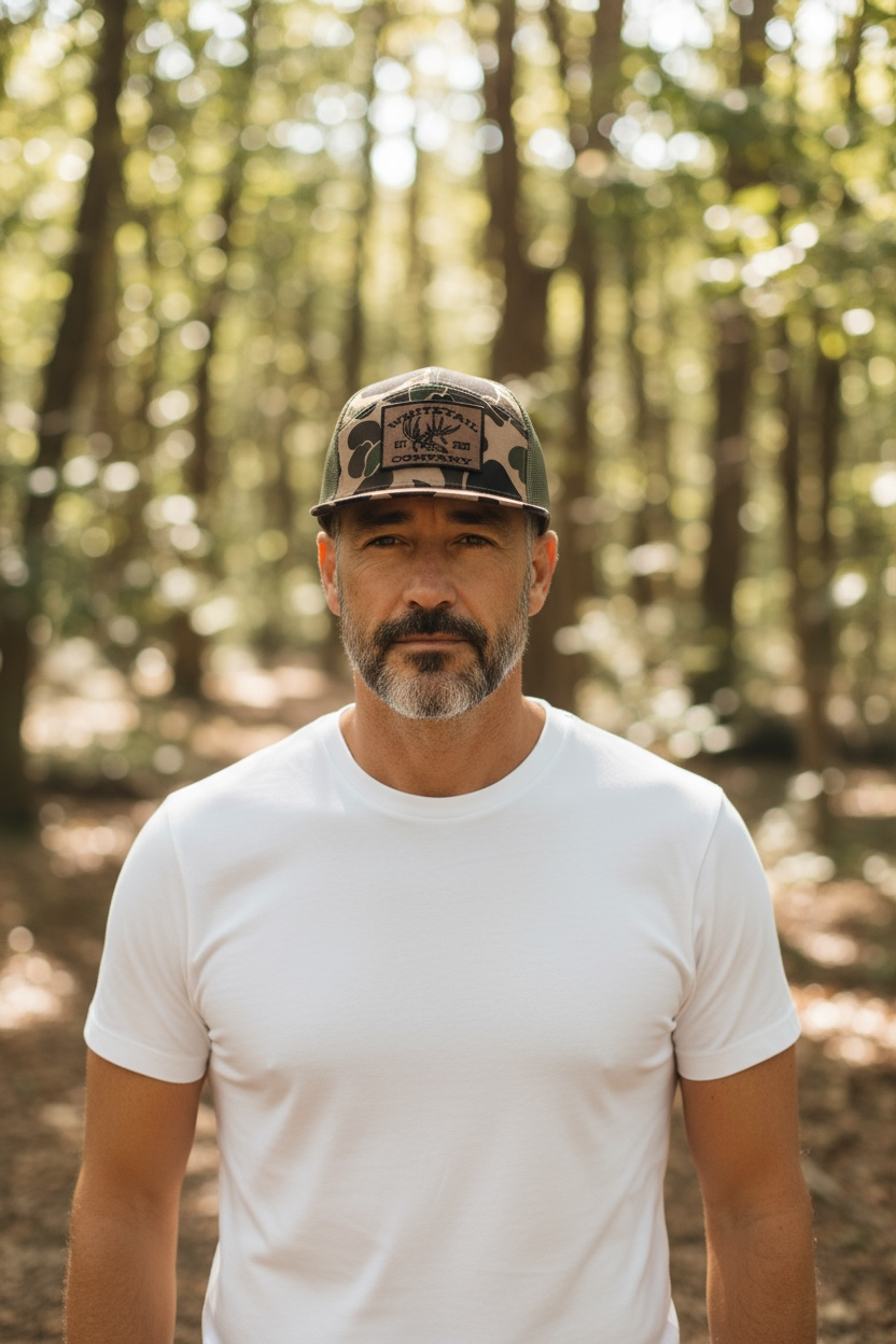 XL | Whitetail Co. | Old School Duck Camo | 7 Panel | XL