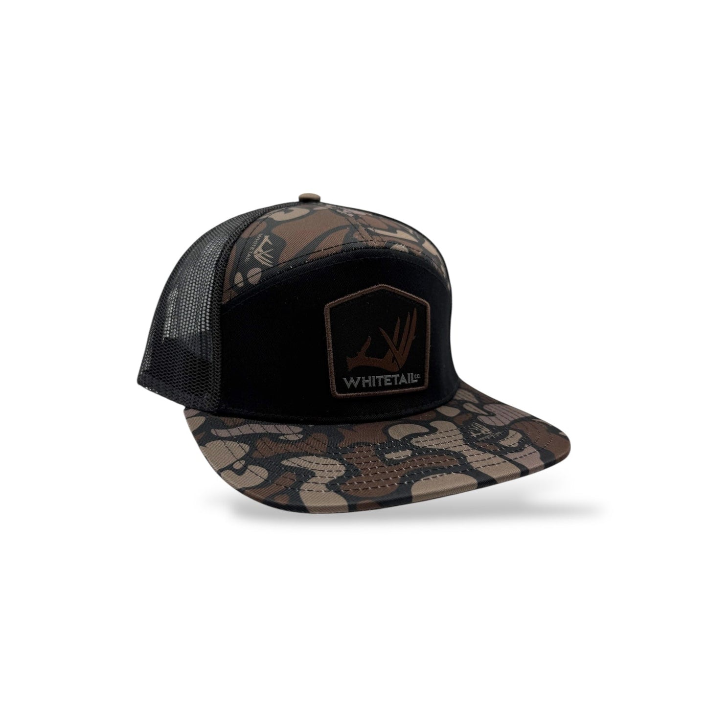 Whitetail Co. Old Dark Camo Shed Antler 7 Panel