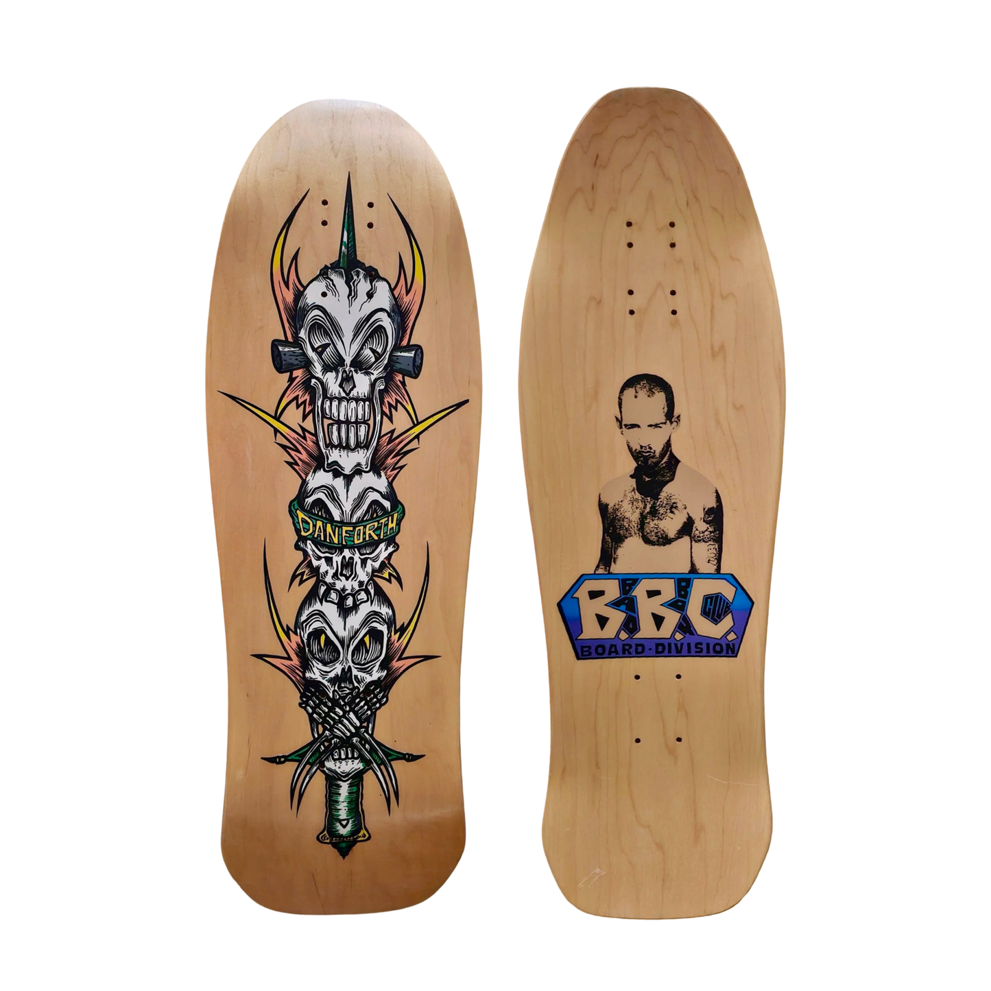 Bill Danforth BBC Totem Limited Edition, HAND-PAINTED Deck (PRE-ORDER, DECEMBER)